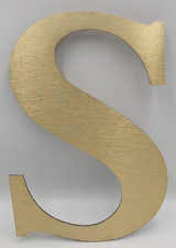 Reclaimed Metal 9.75" Gold