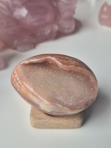 Banded super druzy carnelian - super,
