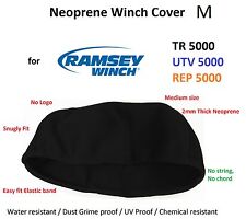 Neoprene Winch Cover for Ramsey UTV TR REP 5000 lb WaterResist Snugly fit M 02