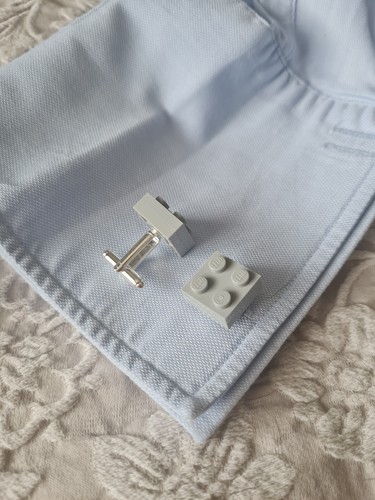 Lego cufflinks hand made - cufflinks,