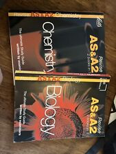AS + A2 revision books - biology and chemistry 