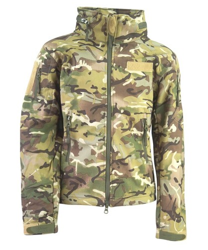Kids camouflage soft - soft, shell
