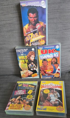 Vintage wwf vhs - vintage,