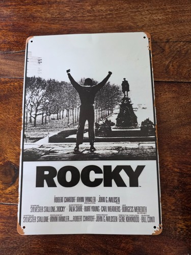 Rocky film poster - 80's,