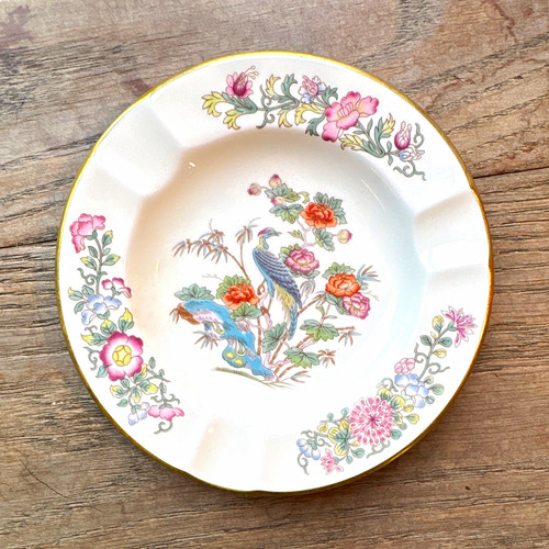 Wedgwood kutani crane bone - crane,