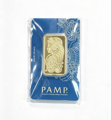 Pamp suisse gold bar - pamp, oz