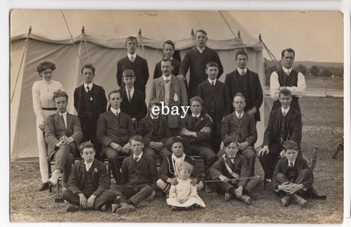 Real photo postcard - real, unknown