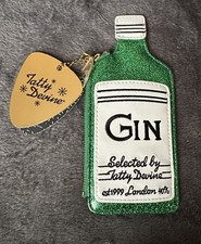 Tatty Devine Gin bottle Green