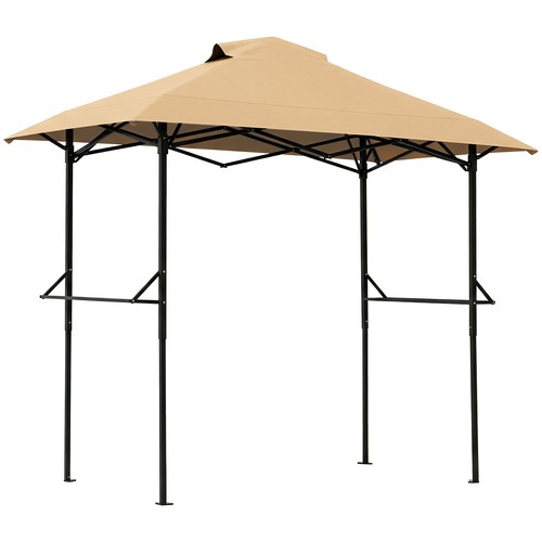 Khaki polyester canopy - canopy, with