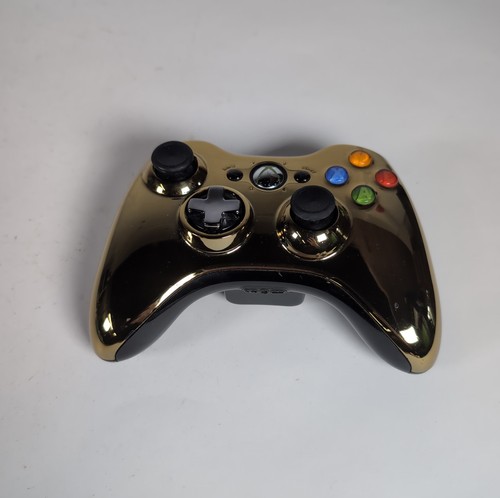 Microsoft xbox 360 gold - microsoft, chrome