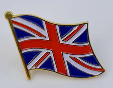 Union Jack flag enamel pin badge
