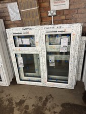 Brand new white upvc window
