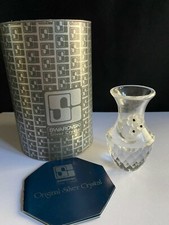 SWAROVSKI VASE – BUD 012259 - COMPLETE WITH BOX & CERT