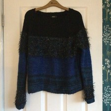 M & Co Ladies Black and Blue