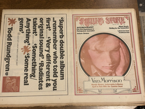 Rolling stone magazine - rolling,