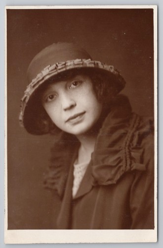Rppc 1920s fashion portrait - 1920s,