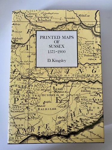 Printed maps sussex - maps, of
