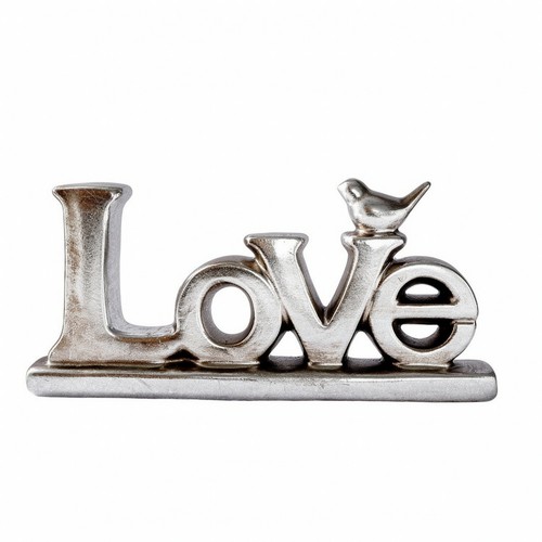 Love word resin ornament with - love,