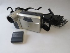 Sharp Viewcam VL-A10H Camcorder 8mm Retro Video Camera, Charger Bundle & Case