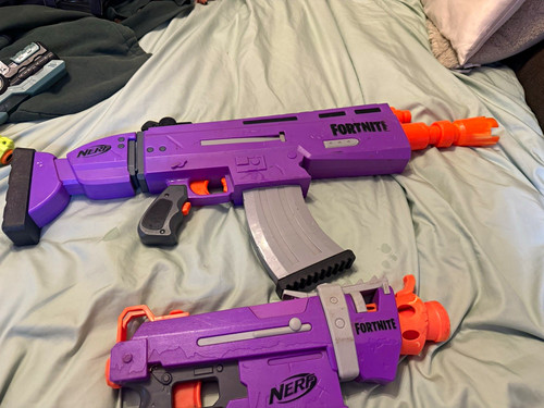 Nerf fortnite purple orange - nerf, purple/orange