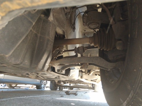 Left front stabilizer - stabilizer, link