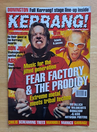 Kerrang issue 603 fear - issue,