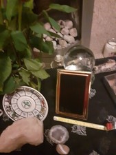 Black scrying mirror