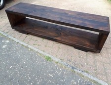 TV stand Chunky Rustic Side