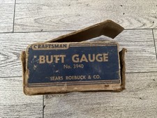 Vintage Craftsman Butt Gauge