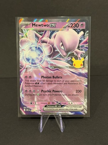 Mewtwo 064 128 pokemon 30th - ex,