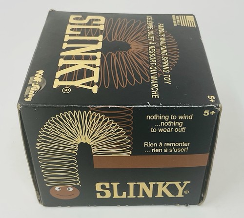 Poof slinky black - slinky, metal