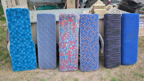 Bus wheelchair area backrests - bus,