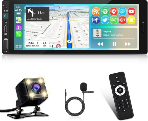 Single din carplay - din, car