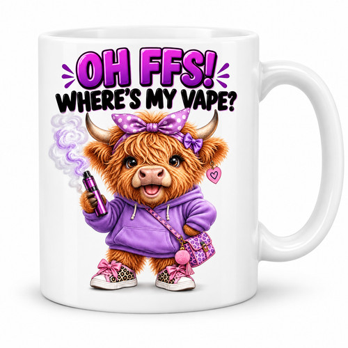 Sassy highland cow where my - cow,