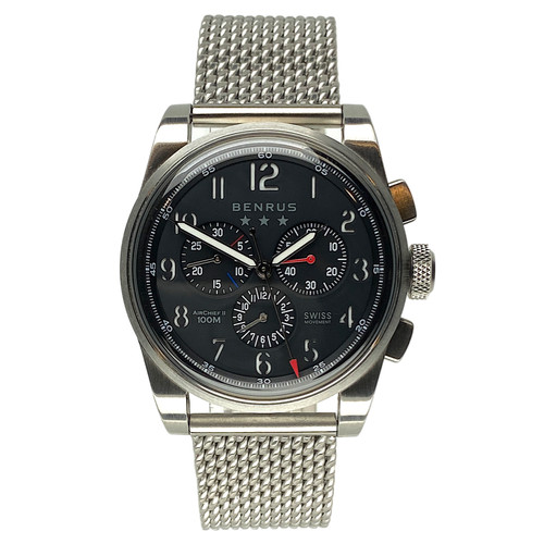 Benrus airchief2 ac3 sm - benrus, ac3-sa-bk-sm