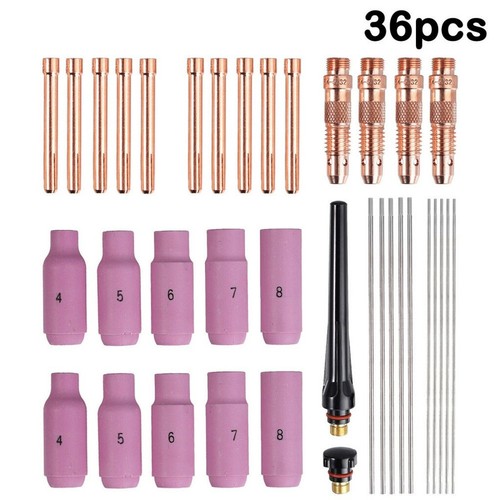 36pcs tig wear parts set - 36pcs,