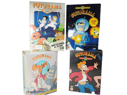 Futurama seasons dvd - 1-4,