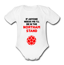 NORTHAM STAND Babygrow Baby vest grow bodysuit @@SOUTHAMPTON@ FOOTBALL