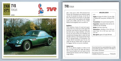 Tvr tuscan 1968 - -, 1968-71