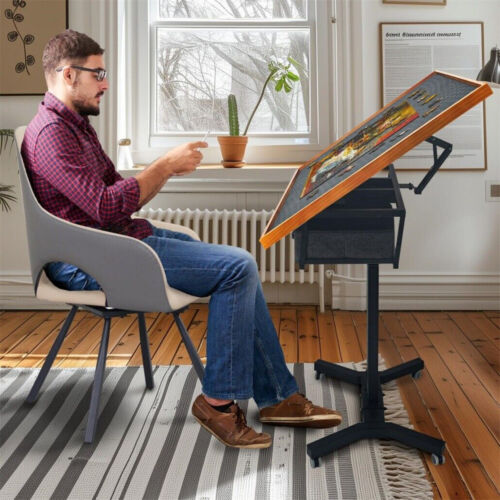 Wooden jigsaw puzzle table - jigsaw,