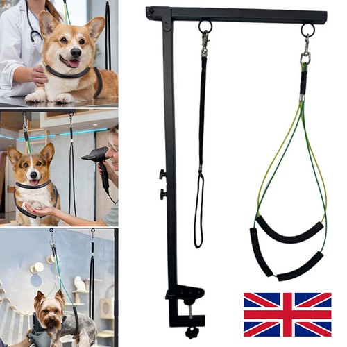 Pet grooming arm with clamp - arm,