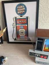 Retro Mini Petrol Pump Wall