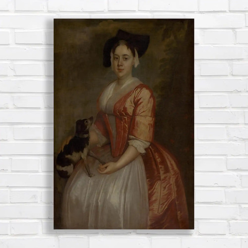Elegant 18th century lady - century, in