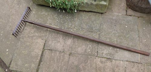 Vintage rake garden - rake,,