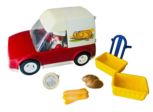 Playmobil bakery bread car - bread,