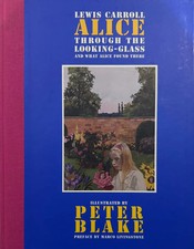 Peter Blake Signed ‘Alice Through The Looking Glass’ book
