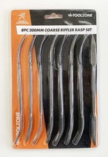 Toolzone 8Pc Riffler Wood Rasp