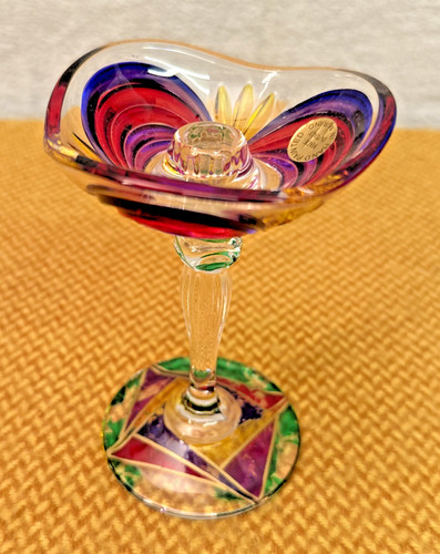 Murano style hand - hand, painted