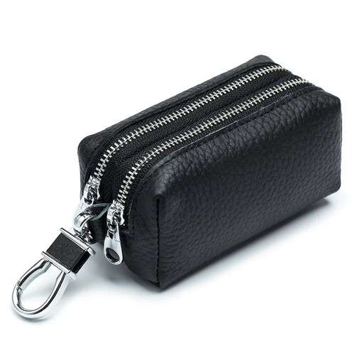 Genuine leather car key - genuine,
