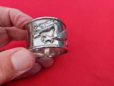 Solid silver Chinese dragon